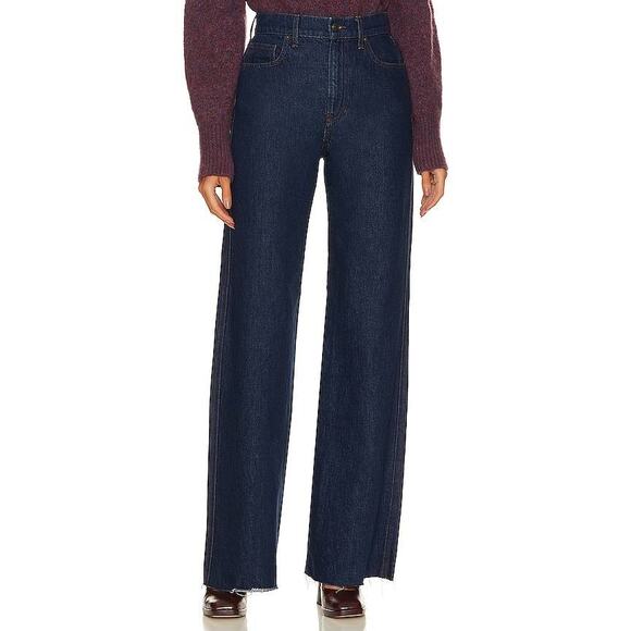 Veronica Beard Taylor Wide Leg Jean in Rodeo Clea 31 - Picture 1 of 3